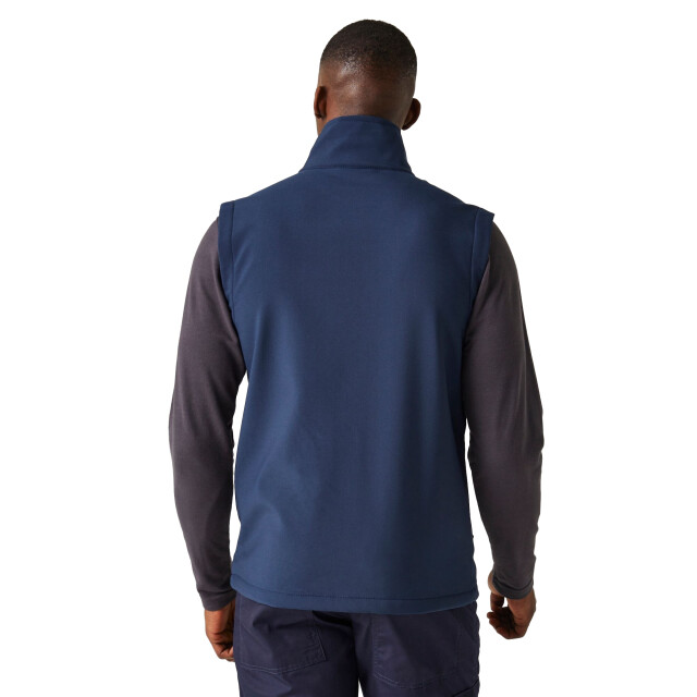 Regatta Heren navigate softshell 2-laags bodywarmer UTRG10672_navysealgrey large