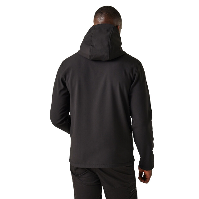 Regatta Heren navigate 2 layer soft shell jas UTRG10787_blacklimegreen large Regatta Heren navigate 2 layer soft shell jas UTRG10787_blacklimegreen large