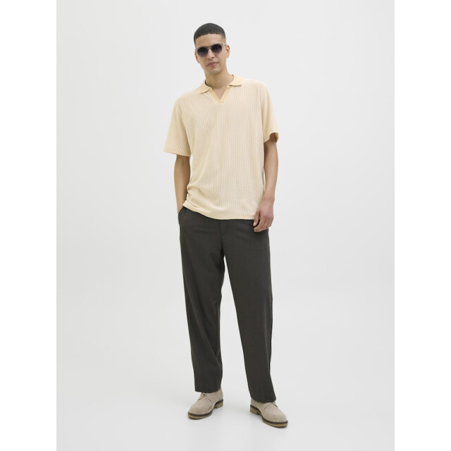 Jack & Jones Jprkash ss polo zand dessin 5369.06.0017 large
