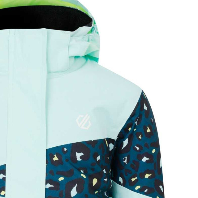 Dare2b Kinderen/kids humour iii cheetah print ski-jack UTRG10977_blue large Dare2b Kinderen/kids humour iii cheetah print ski-jack UTRG10977_blue large