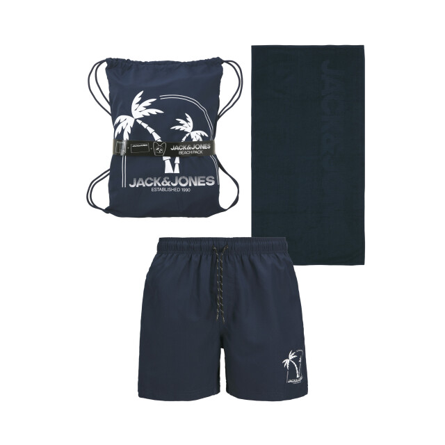 Jack & Jones Jongens beach pack jpstmaui strandpakket donker 12283797 large
