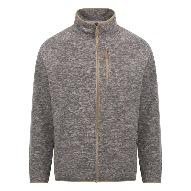 Trespass Heren cochrane at300 fleece jas UTTP7072_greymarl large