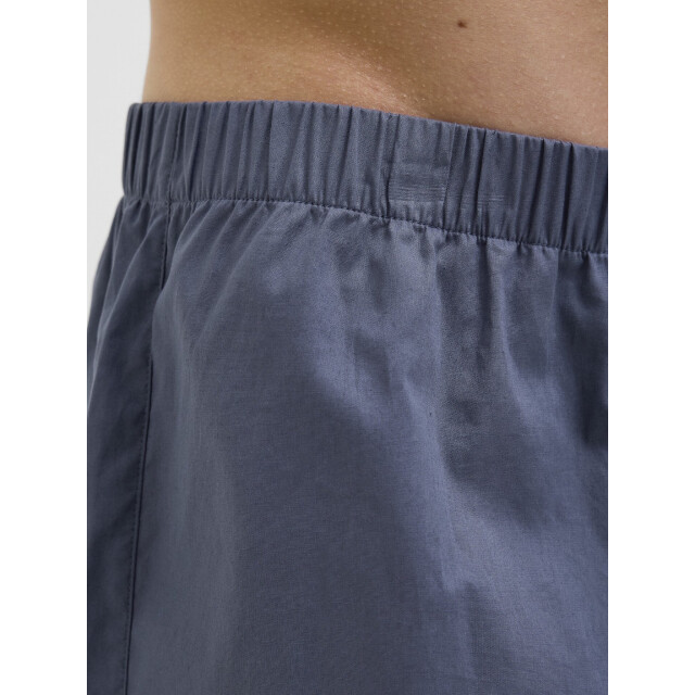 Jack & Jones Heren wijde boxershorts geweven katoen jacmilano 3-pack donkerblauw/zwart 12282286-Vintage Indigo large