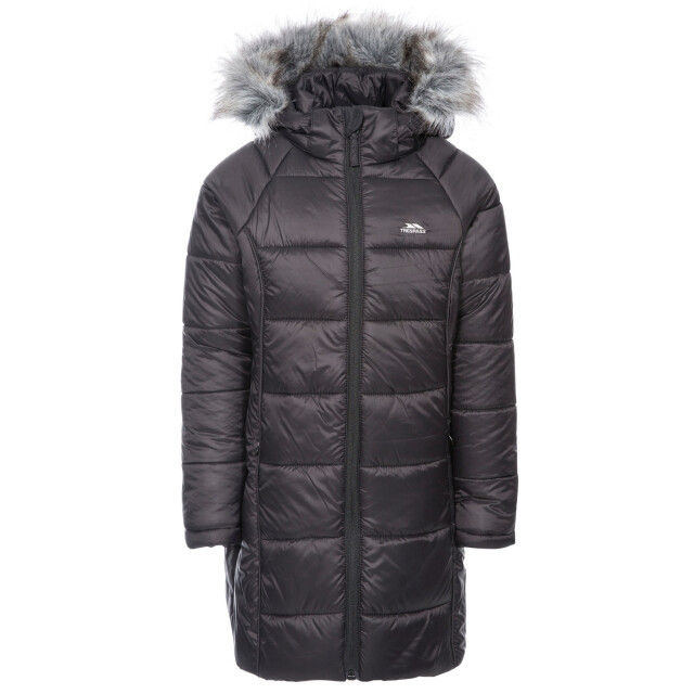 Trespass Childrens girls elimore gewatteerd jasje UTTP4775_black large