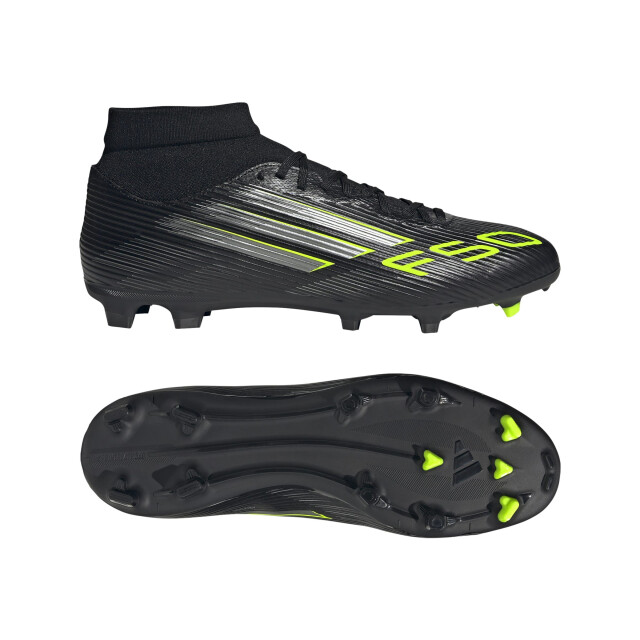Adidas f50 league mid fg/mg voetbal schoen firm ground heren - 072278_990-6 large