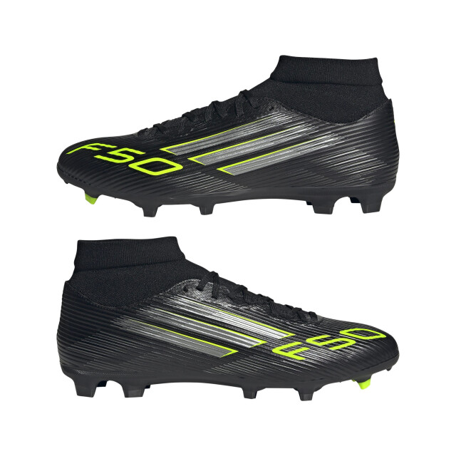 Adidas f50 league mid fg/mg voetbal schoen firm ground heren - 072278_990-6 large