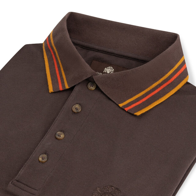 Circle of Gentlemen Pamplona poloshirt piqué stretch 252-11015-680- large