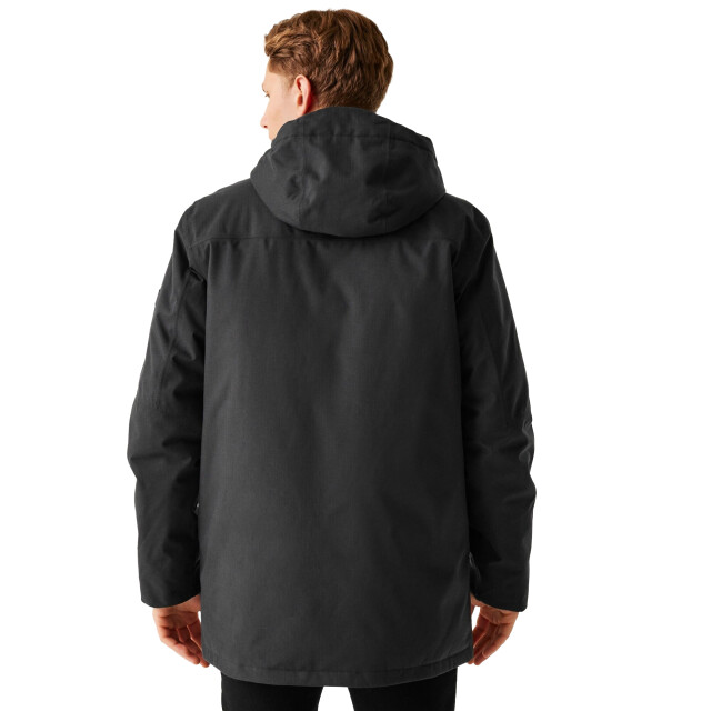 Regatta Heren ezdale waterdichte geïsoleerde jas UTRG11274_blackmarlblack large