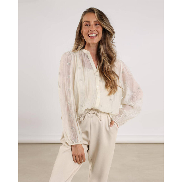 Nukus Blouse lange mouw nkf02059 rosan Nukus Blouse lange mouw NKF02059 ROSAN large