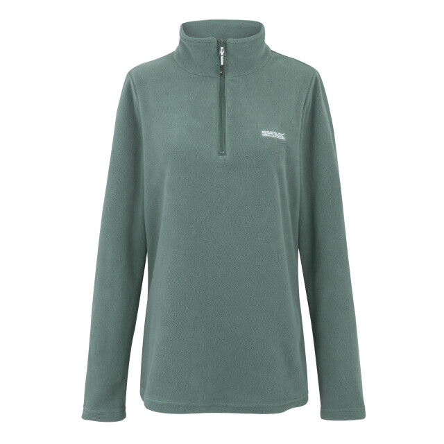 Regatta Geweldige outdoors dames sweetheart 1/4 zip fleece sweater UTRG1248_sprucegreen large