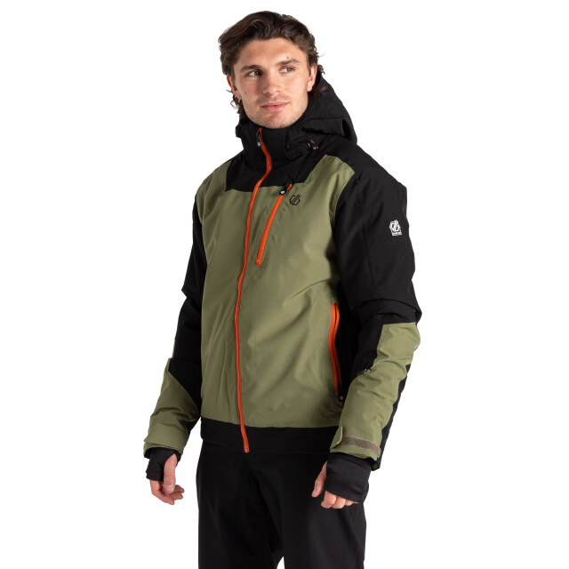Dare2b Heren halfpipe ii ski jacket UTRG11338_blackolivinegreen large Dare2b Heren halfpipe ii ski jacket UTRG11338_blackolivinegreen large