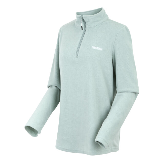 Regatta Geweldige outdoors dames sweetheart 1/4 zip fleece sweater UTRG1248_greenhaze large