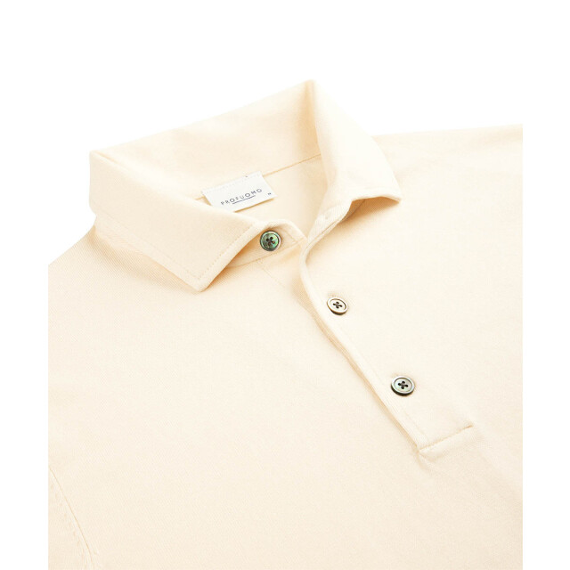 Profuomo Luxury basic polo met lange mouwen 102230-001-M large