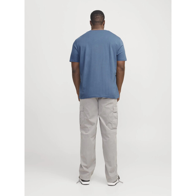 Jack & Jones Plus size heren t-shirt jjestar oceanview 12243625-Oceanview large