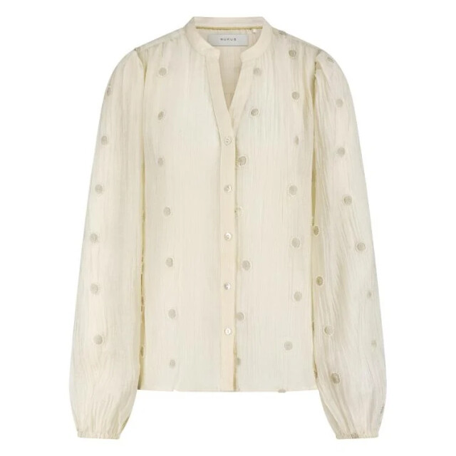 Nukus Nkf02059 17 rosan blouse embroidery off white NKF02059  17 large