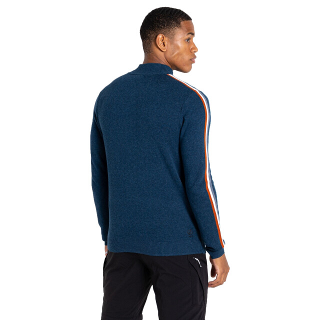Dare2b Heren dutiful ii stripe marl half zip sweatshirt UTRG8015_moonlightdenim large