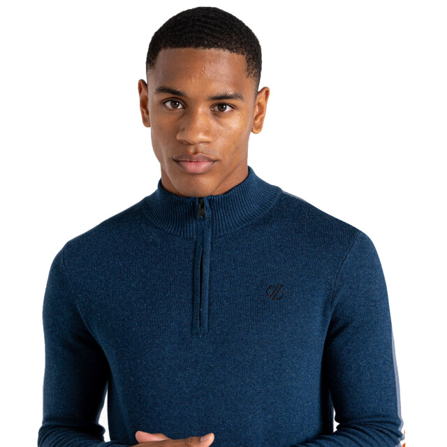 Dare2b Heren dutiful ii stripe marl half zip sweatshirt UTRG8015_moonlightdenim large