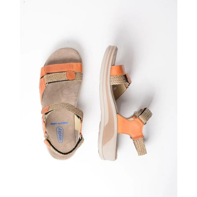 Wolky Wolky 01056 Acula Sandalen Cognac Wolky 01056 Acula large