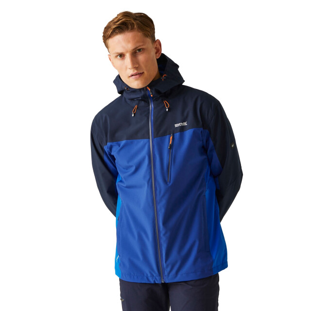 Regatta Heren birchdale ii waterdichte jas UTRG11378_navyolympianblue large Regatta Heren birchdale ii waterdichte jas UTRG11378_navyolympianblue large