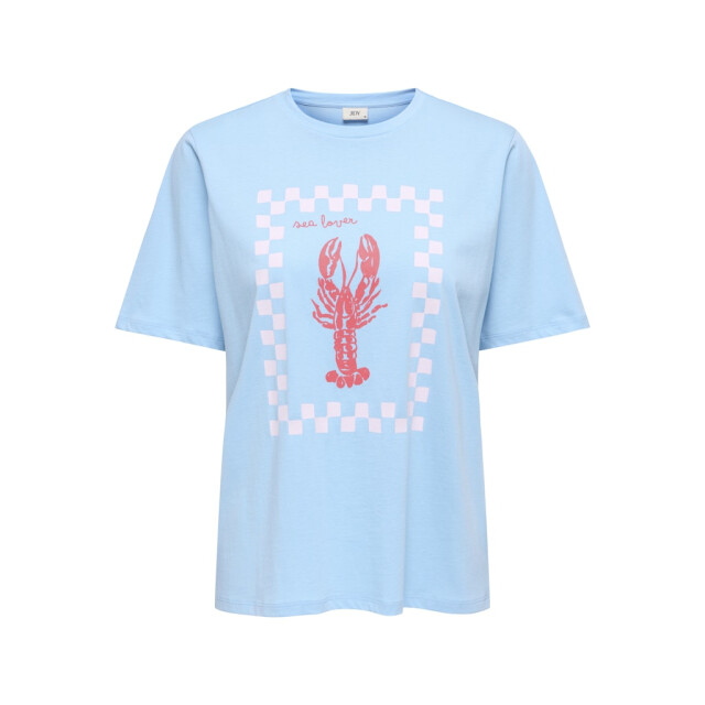 Jacqueline de Yong Jdytinne ss summer print t-shirt jrs licht 4339.31.0002 large