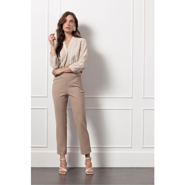 Studio Anneloes lieve gold stripe top 12994 2200 latte 06012.882.0008 large