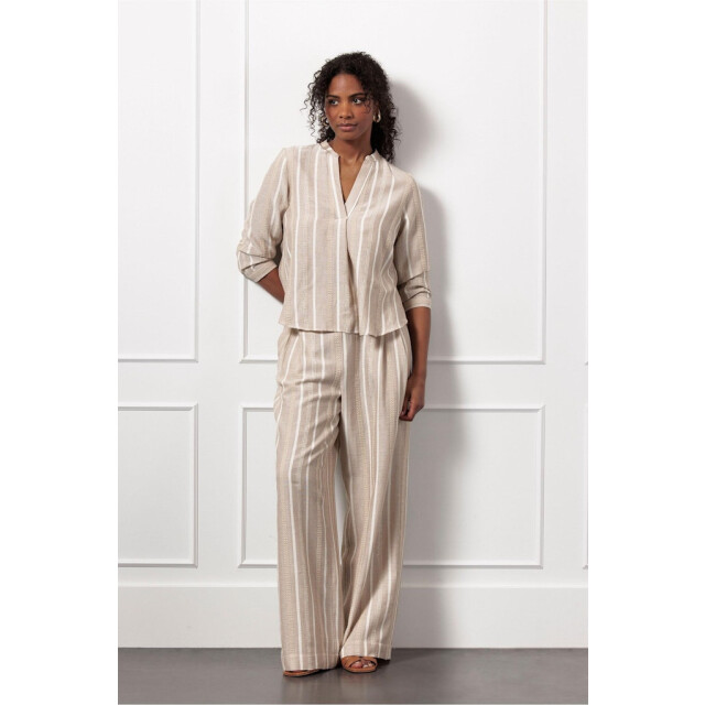 Studio Anneloes lieve gold stripe top 12994 2200 latte 06012.882.0008 large