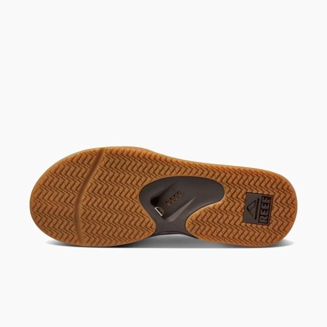 Reef Slipper fanning rf002026bgm brown/gum RF002026BGM large