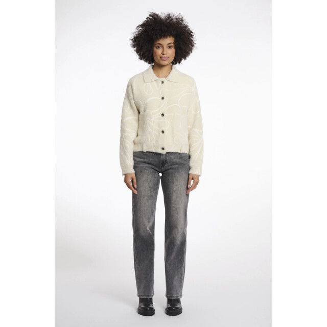 Rino & Pelle Bubbly.5012511 rino en pelle boxy jacket flower doodle Bubbly.5012511 Flower doodle large