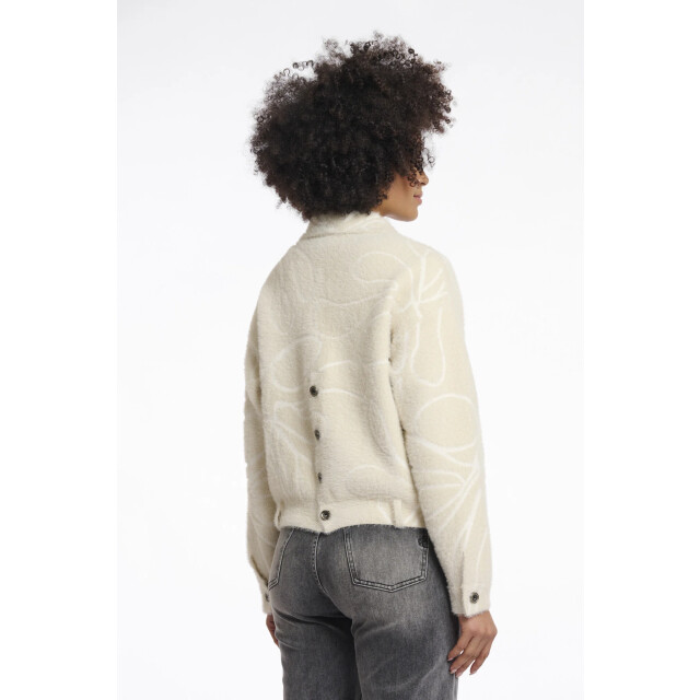 Rino & Pelle Bubbly.5012511 rino en pelle boxy jacket flower doodle Bubbly.5012511 Flower doodle large