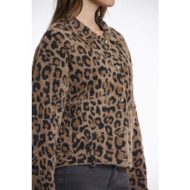 Rino & Pelle Bubbly.5012511 rino en pelle boxy jacket leopard Bubbly.5012511 Leopard large