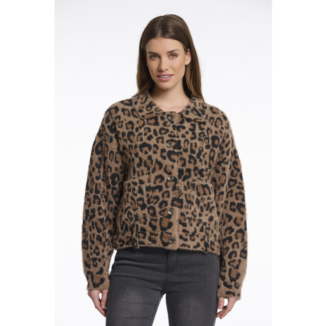 Rino & Pelle Bubbly.5012511 rino en pelle boxy jacket leopard Bubbly.5012511 Leopard large
