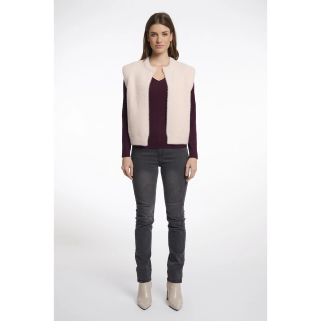 Rino & Pelle Elona.5002511 rino en pelle short waistcoat pale Elona.5002511 Pale large
