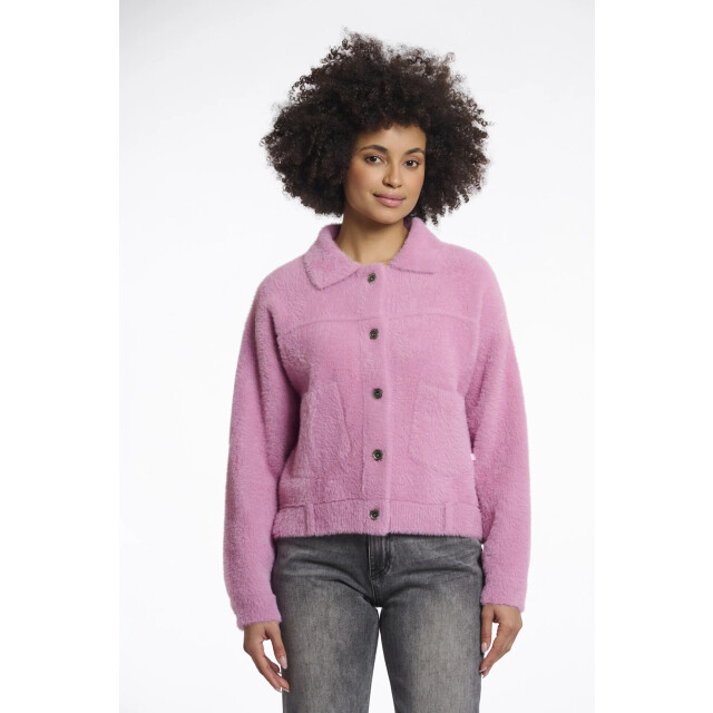 Rino & Pelle Bubbly.5002511 rino en pelle boxy jacket mauve pink Bubbly.5002511 Mauve pink large