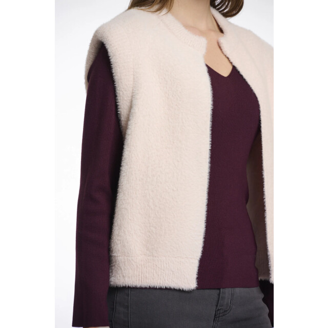 Rino & Pelle Elona.5002511 rino en pelle short waistcoat pale Elona.5002511 Pale large