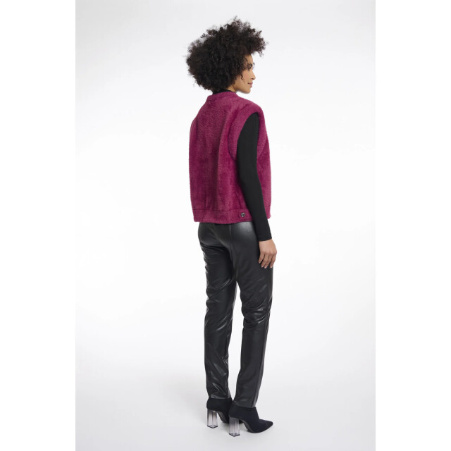 Rino & Pelle Elona.5002511 rino en pelle short waistcoat sugar plum Elona.5002511 Sugar plum large