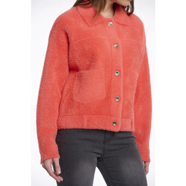 Rino & Pelle Bubbly.5002511 rino en pelle boxy jacket bright coral Bubbly.5002511 Bright coral large Rino & Pelle Bubbly.5002511 rino en pelle boxy jacket bright coral Bubbly.5002511 Bright coral large
