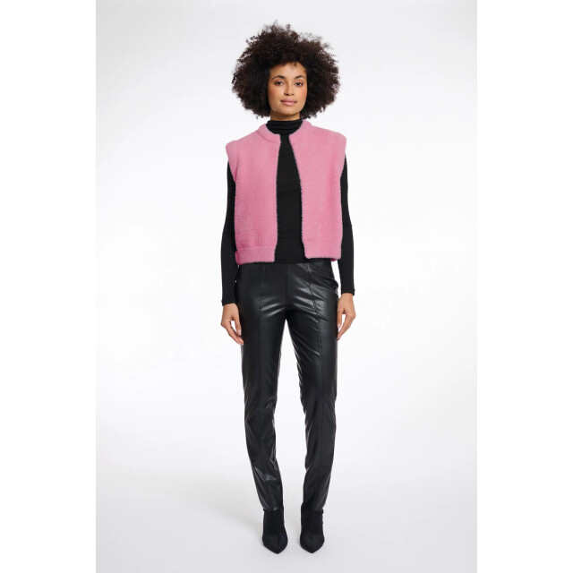 Rino & Pelle Elona.5002511 rino en pelle short waistcoat mauve pink Elona.5002511 Mauve pink large