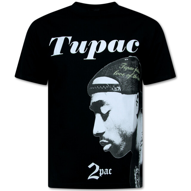 True Rise Tupac shirt t-shirt met opdruk YN2-663 large True Rise Tupac shirt t-shirt met opdruk YN2-663 large