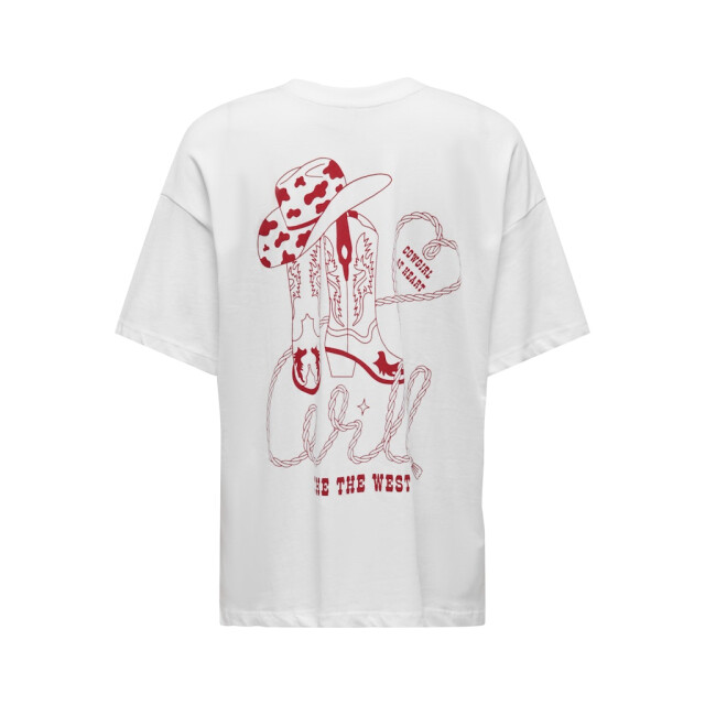 Only Onlvivvi life ss lovely top jrs off-white 4339.02.0098 large