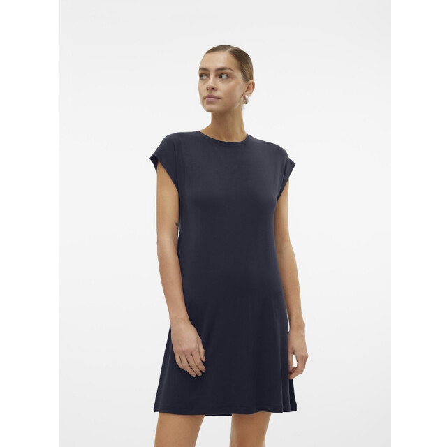Vero Moda Vmava sl knee dress navy 4409.37.0052 large Vero Moda Vmava sl knee dress navy 4409.37.0052 large
