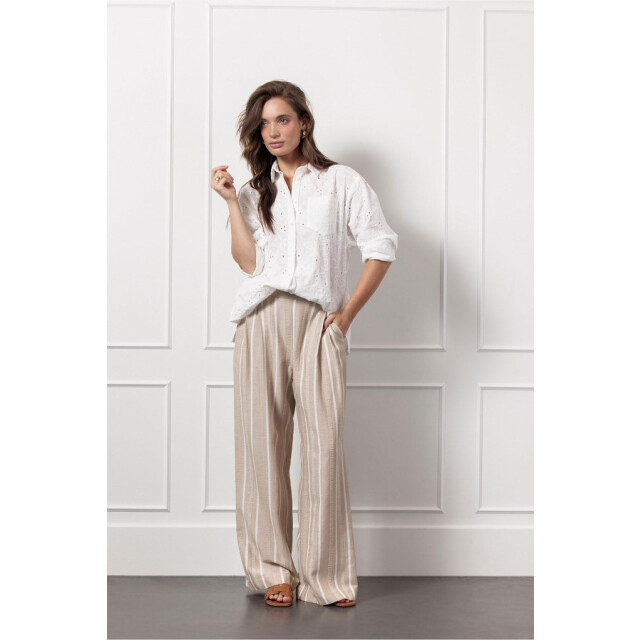 Studio Anneloes Jitte broderie blouse off-white 4309.02.0027 large
