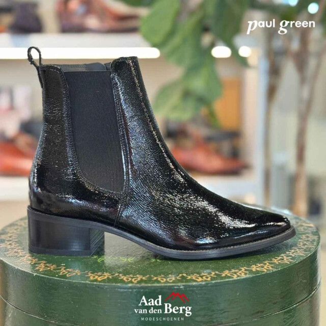 Paul Green 8271 Enkellaarzen Zwart 8271 large