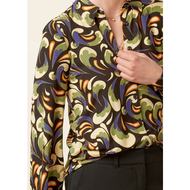 King Louie Blouse lange mouw 10112 maisie King Louie Blouse lange mouw 10112 MAISIE large