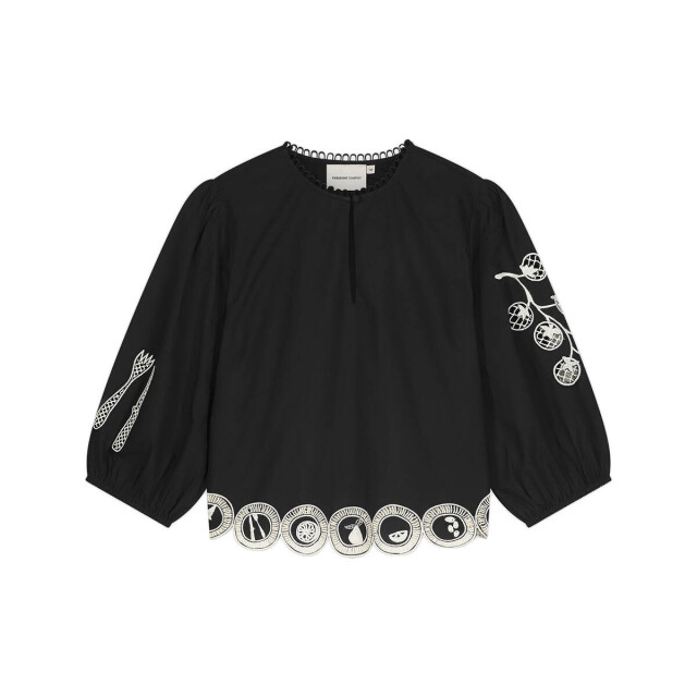 Fabienne Chapot Top korte mouw clttop05 liou Fabienne Chapot Top lange mouw CLTTOP05 LIOU large
