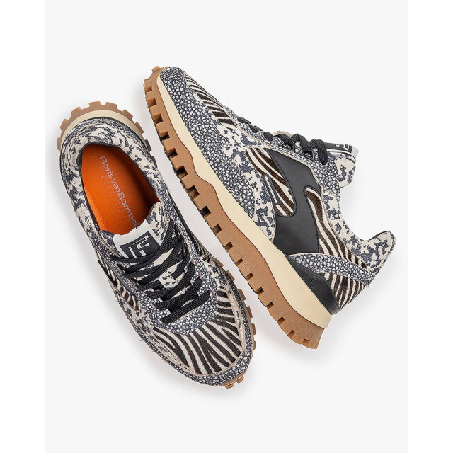 Floris van Bommel Floris van Bommel Sneakers SFW-10143-19-01 Sneakers Zwart Floris van Bommel Sneakers SFW-10143-19-01 large