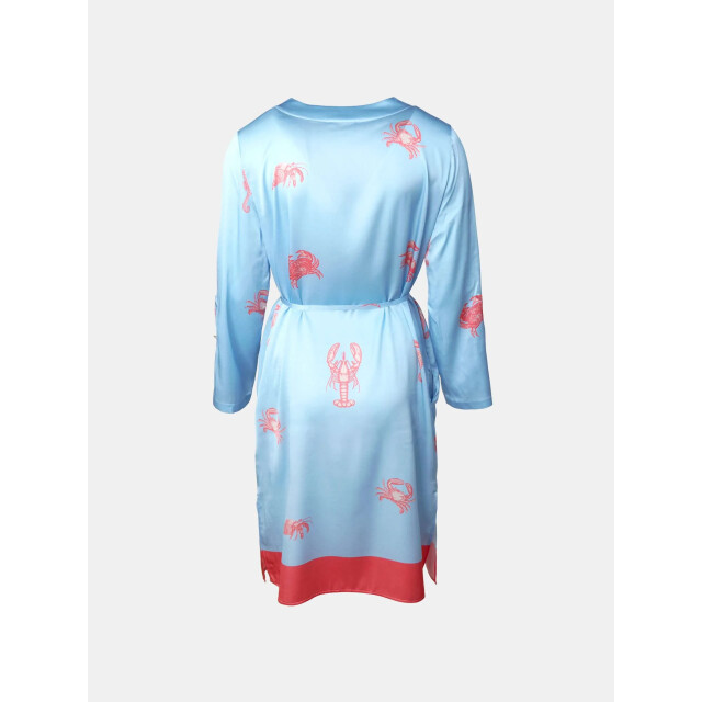 Mucho Gusto ® jurk carrara zeedierenprint MUCHO GUSTO® Jurk Carrara Zeedierenprint large