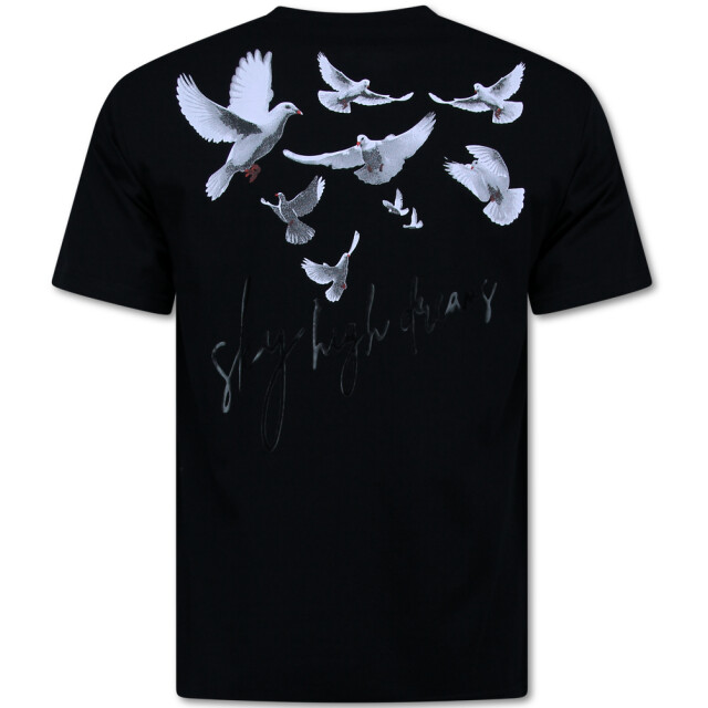 True Rise T-shirt met print grappig oversized t-shirt YN2-698 large