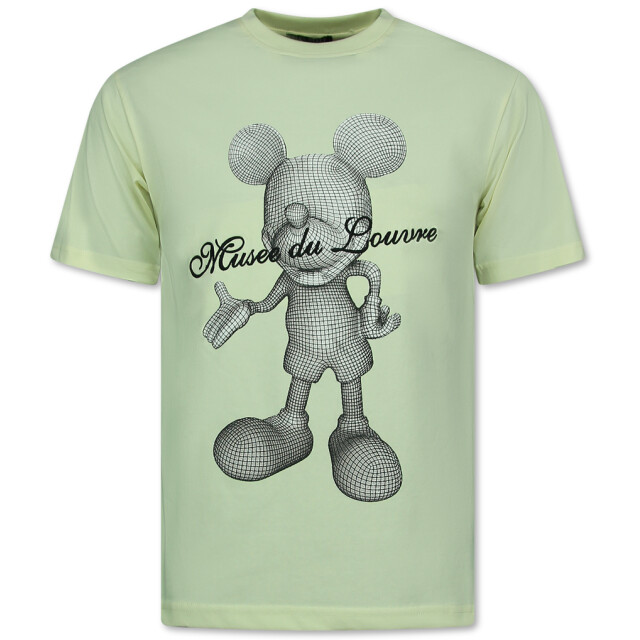 Top-Star T-shirt met opdruk oversized t-shirt YN2-699 large