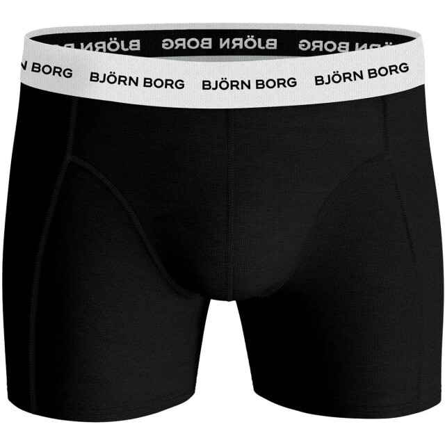 Björn Borg Björn borg heren boxershorts 5-pack – cotton stretch – zwart//print 10004590-MP003 large