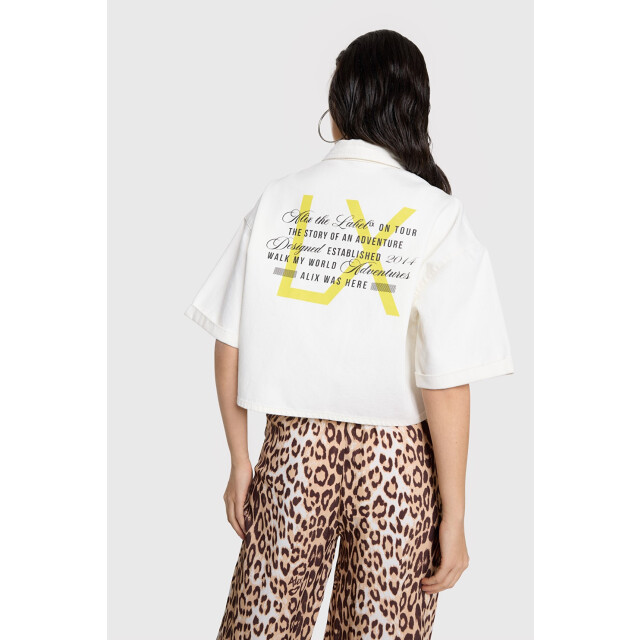 Alix The Label Cropped blouse off-white 4319.02.0001 large